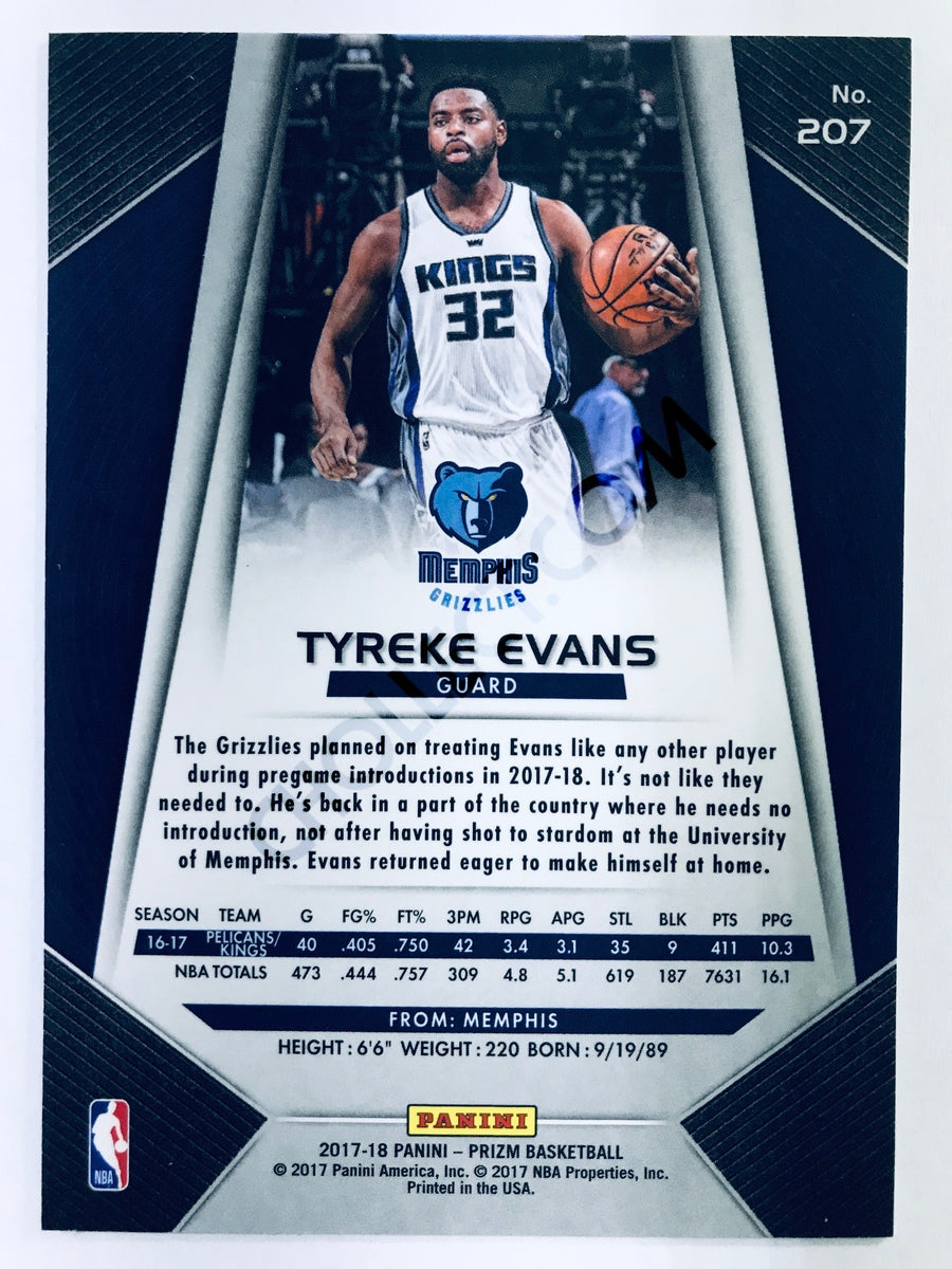 Tyreke Evans - Memphis Grizzlies 2017-18 Panini Prizm #207