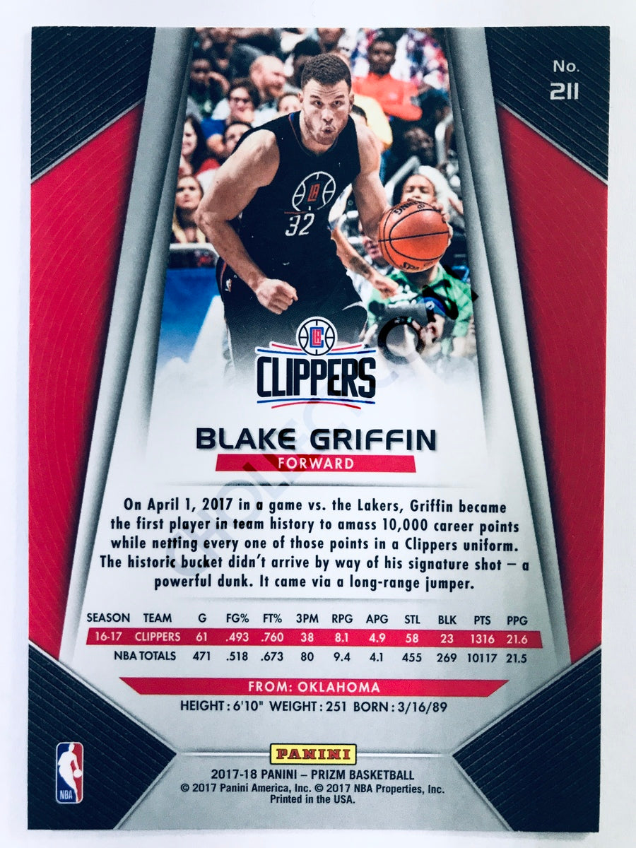 Blake Griffin - Los Angeles Clippers 2017-18 Panini Prizm #211