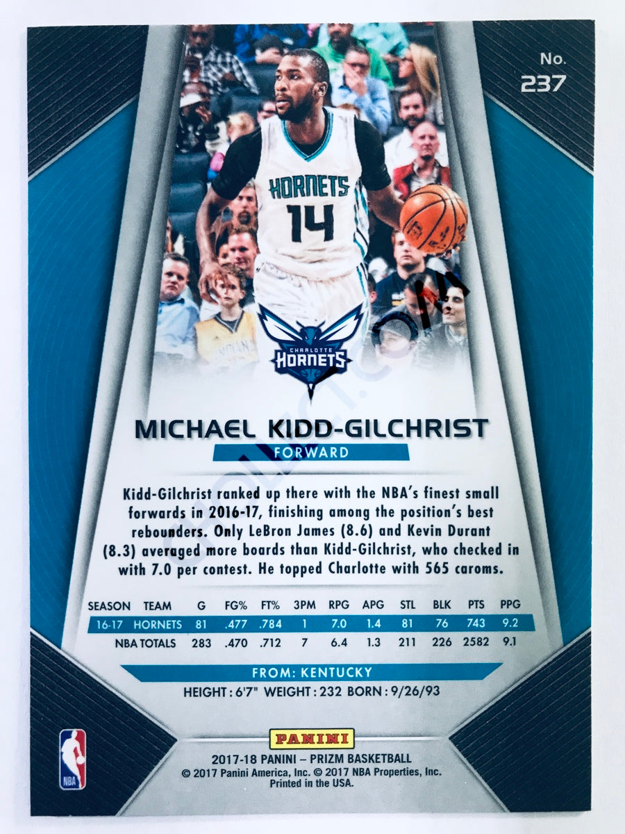 Michael Kidd-Gilchrist - Charlotte Hornets 2017-18 Panini Prizm #237
