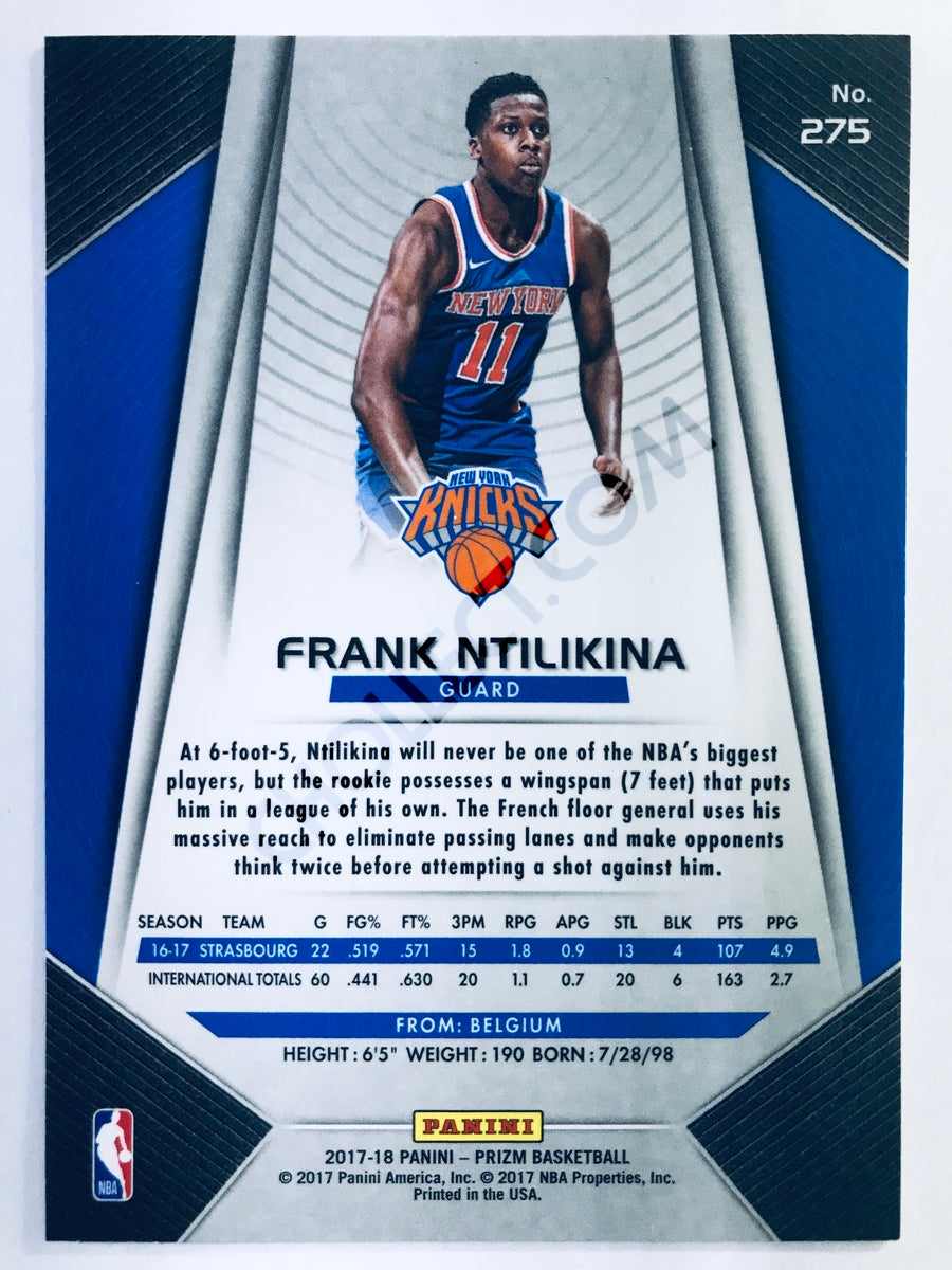 Frank Ntilikina - New York Knicks 2017-18 Panini Prizm RC Rookie #275