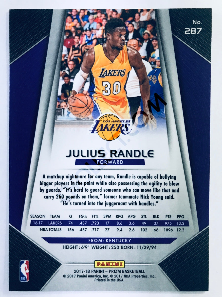 Julius Randle - Los Angeles Lakers 2017-18 Panini Prizm #287