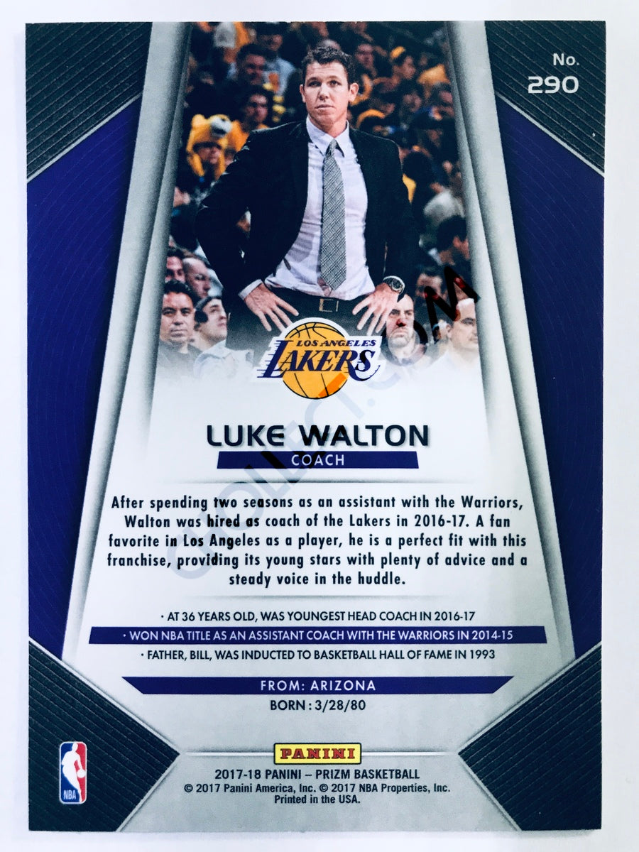 Luke Walton - Los Angeles Lakers 2017-18 Panini Prizm #290