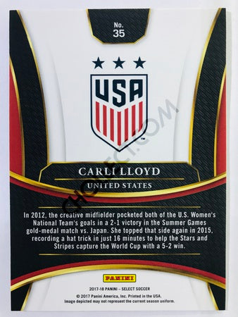 Carli Lloyd - United States 2017-18 Panini Select #35