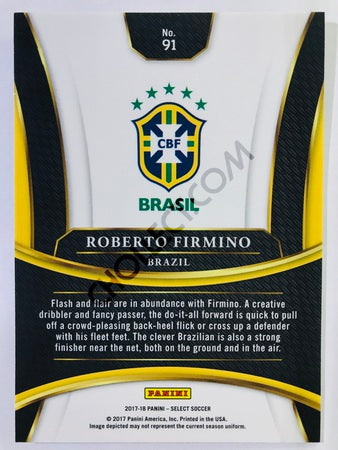 Roberto Firmino - Brazil 2017-18 Panini Select #91