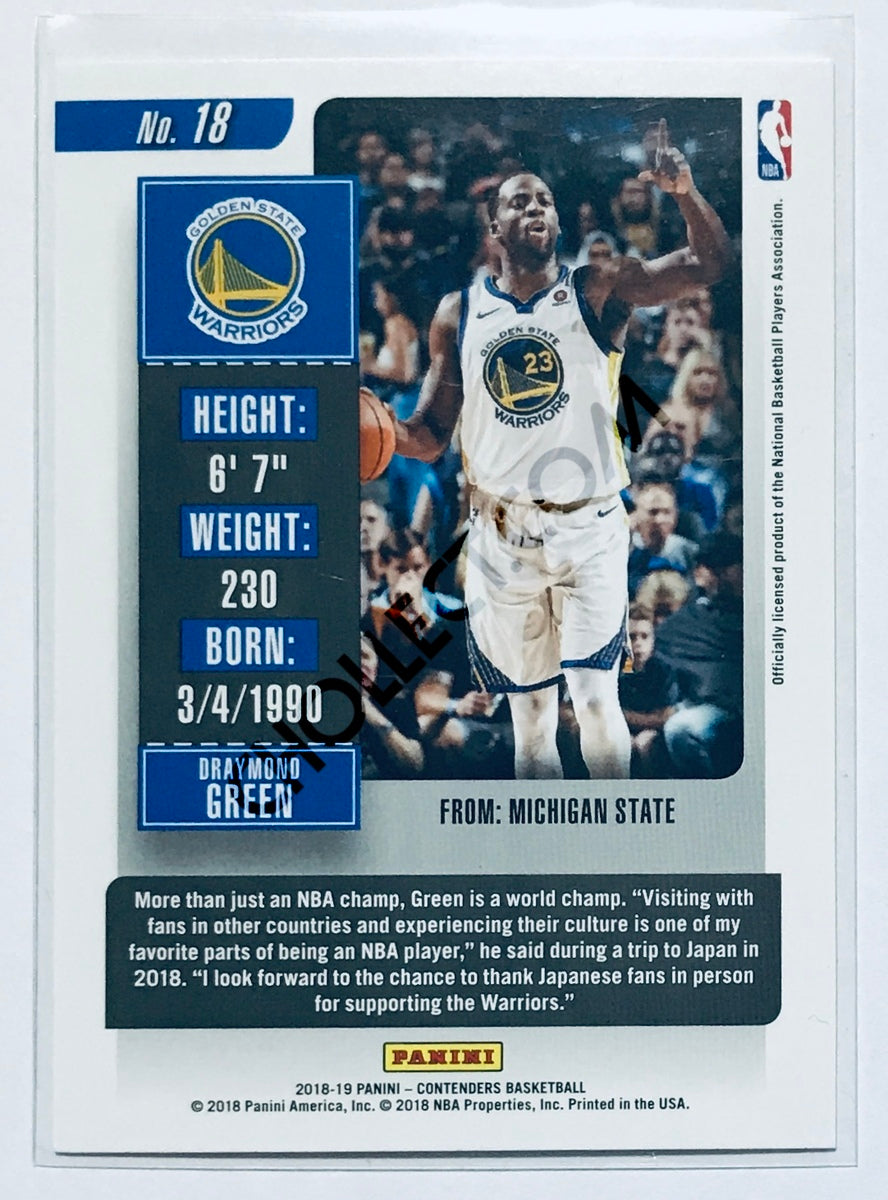 Draymond Green - Golden State Warriors 2018-19 Panini Contenders #18