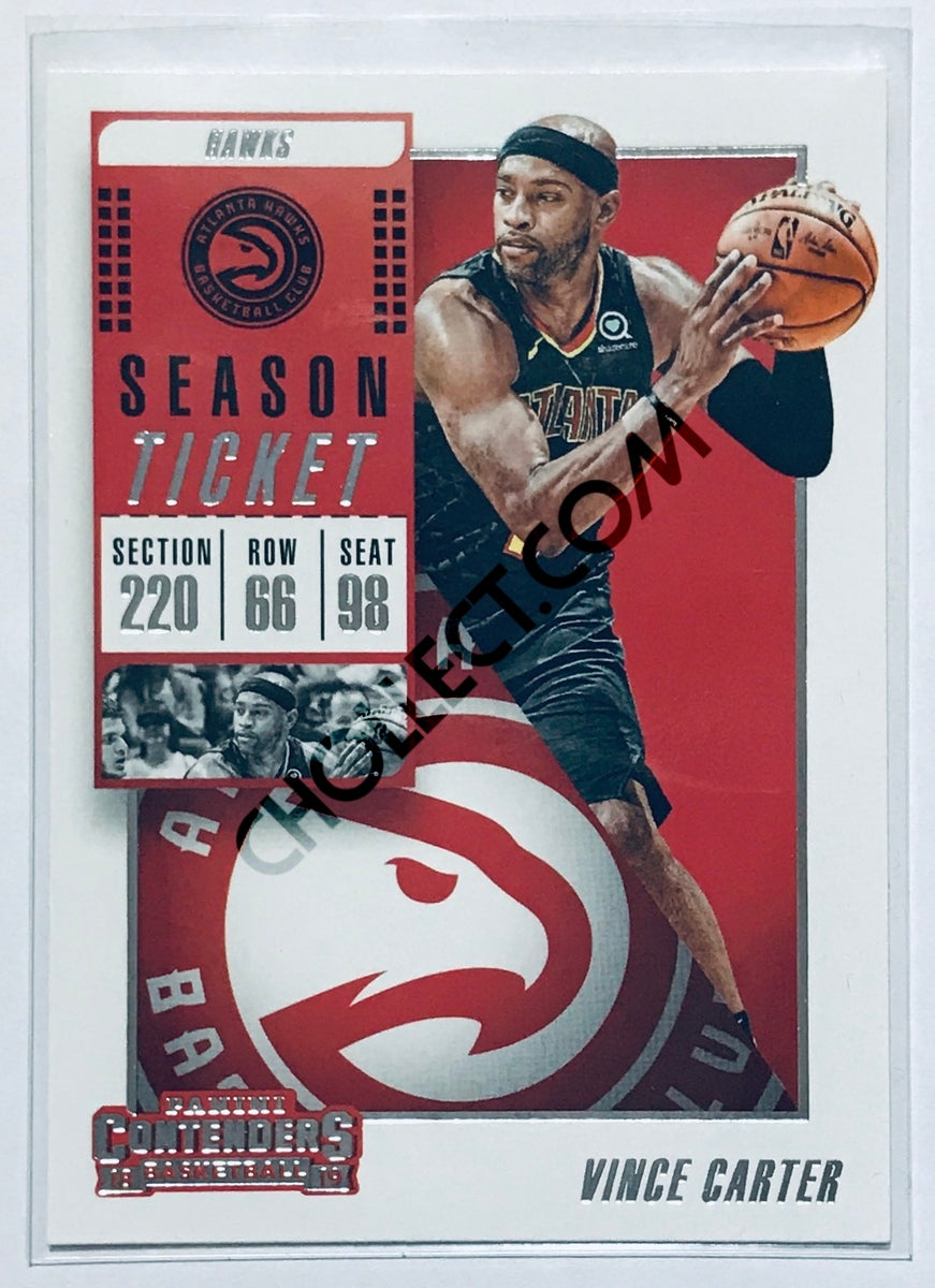 Vince Carter - Atlanta Hawks 2018-19 Panini Contenders #22