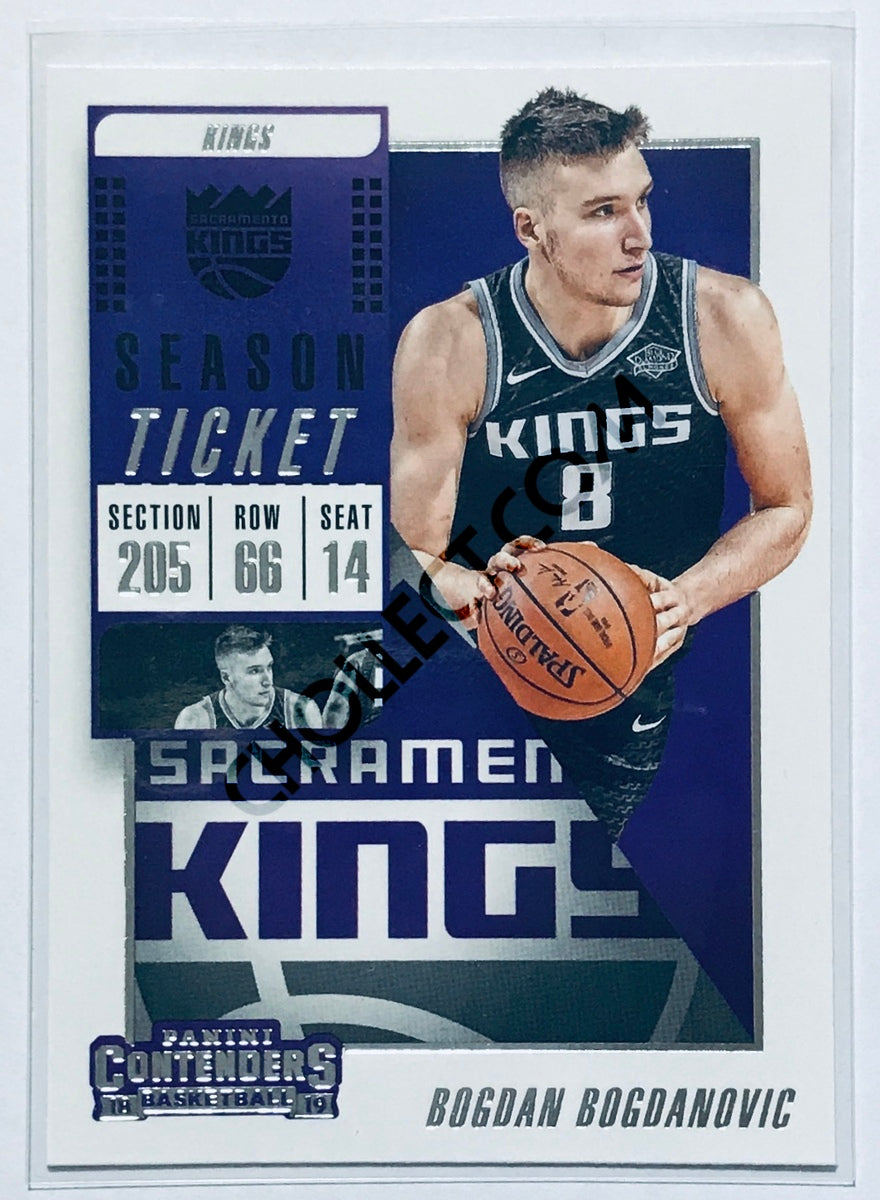 Bogdan Bogdanovic - Sacramento Kings 2018-19 Panini Contenders #27 –