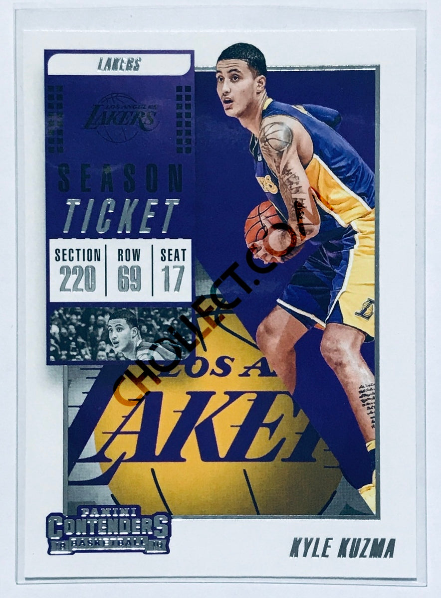 Kyle Kuzma - Los Angeles Lakers 2018-19 Panini Contenders #50