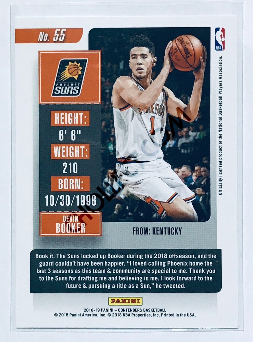 Devin Booker - Phoenix Suns 2018-19 Panini Contenders #55