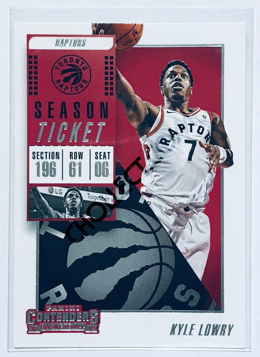 Kyle Lowry - Toronto Raptors 2018-19 Panini Contenders #87