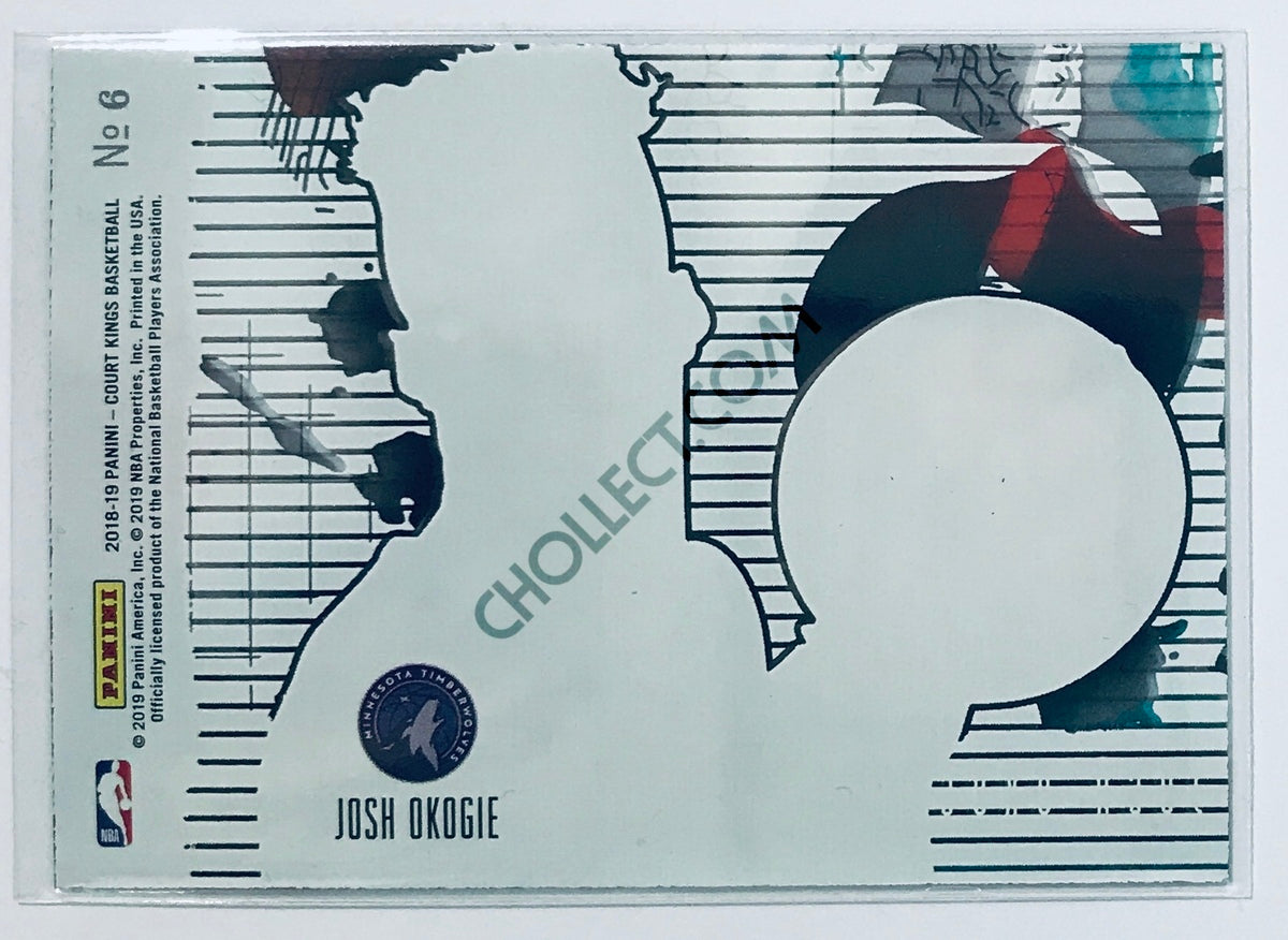 Josh Okogie - Minnesota Timberwolves 2018-19 Panini Court Kings NBA Rookie Acetate #6