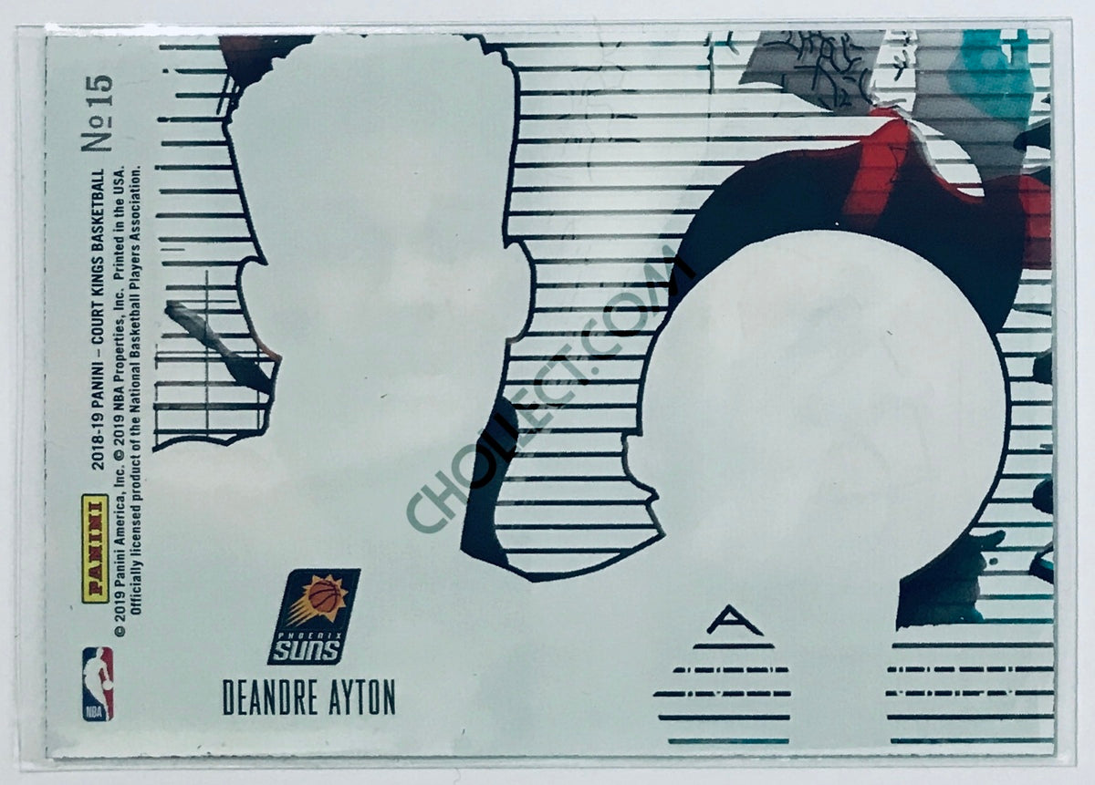 DeAndre Ayton - Phoenix Suns 2018-19 Panini Court Kings NBA Rookie Acetate #15