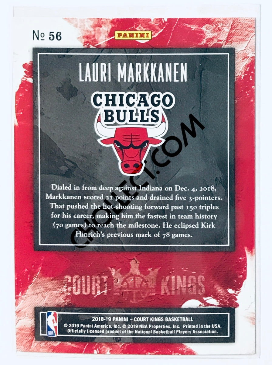 Lauri Markkanen - Chicago Bulls 2018-19 Panini Court Kings #56