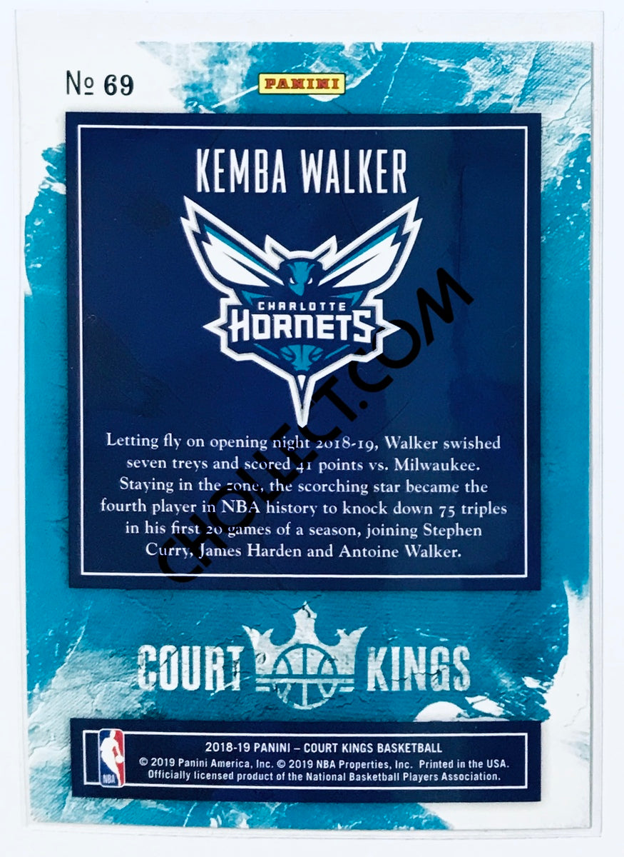 Kemba Walker - Charlotte Hornets 2018-19 Panini Court Kings #69