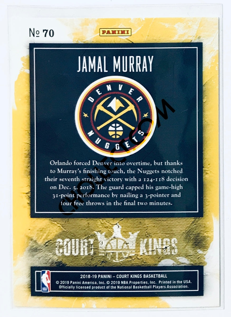 Jamal Murray - Denver Nuggets 2018-19 Panini Court Kings #70