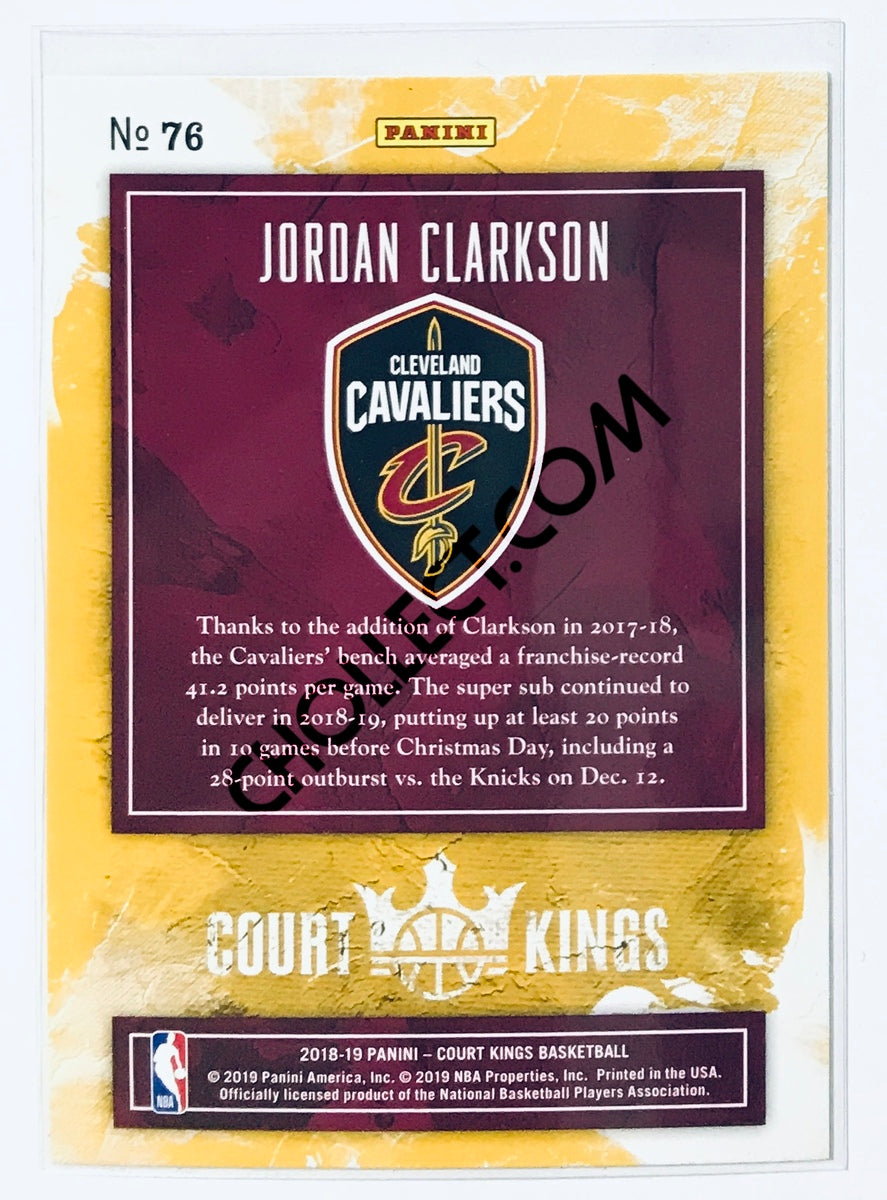Jordan Clarkson - Cleveland Cavaliers 2018-19 Panini Court Kings #76