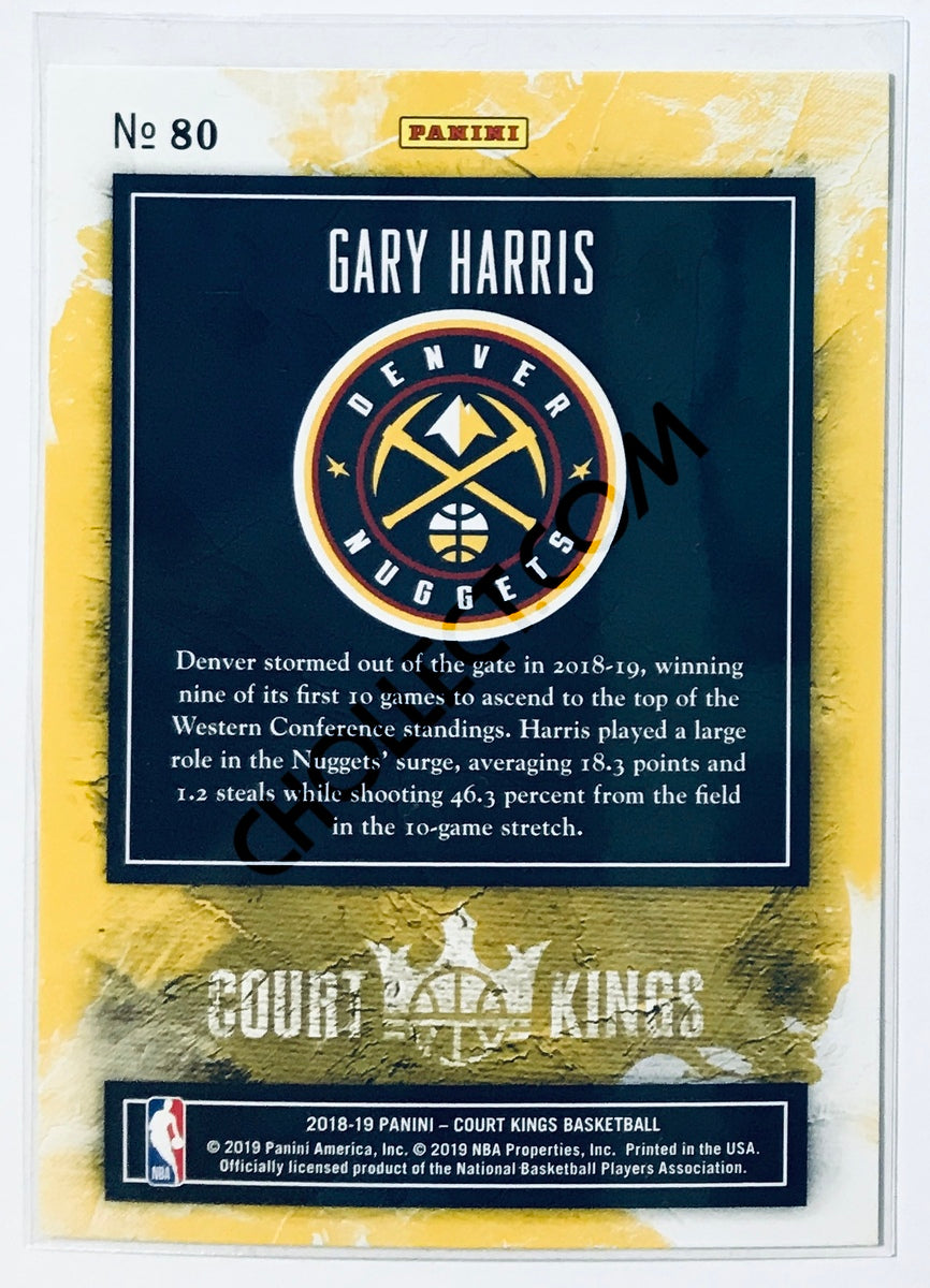 Gary Harris - Denver Nuggets 2018-19 Panini Court Kings #80