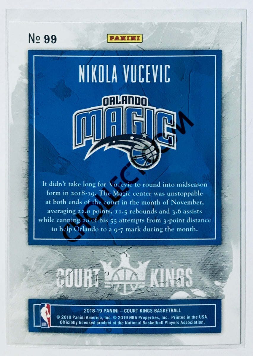 Nikola Vucevic - Orlando Magic 2018-19 Panini Court Kings #99