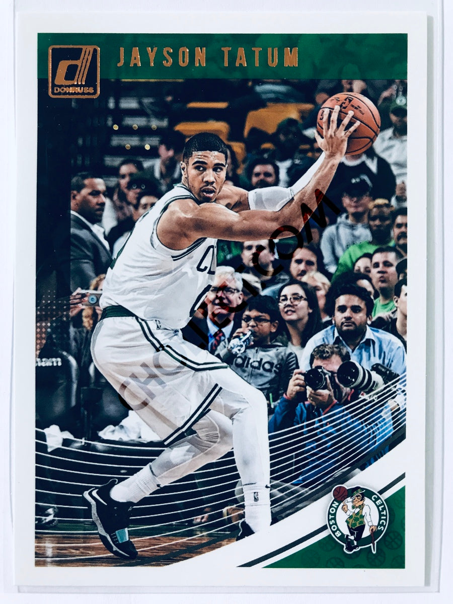 Jayson Tatum - Boston Celtics 2018-19 Panini Donruss #76
