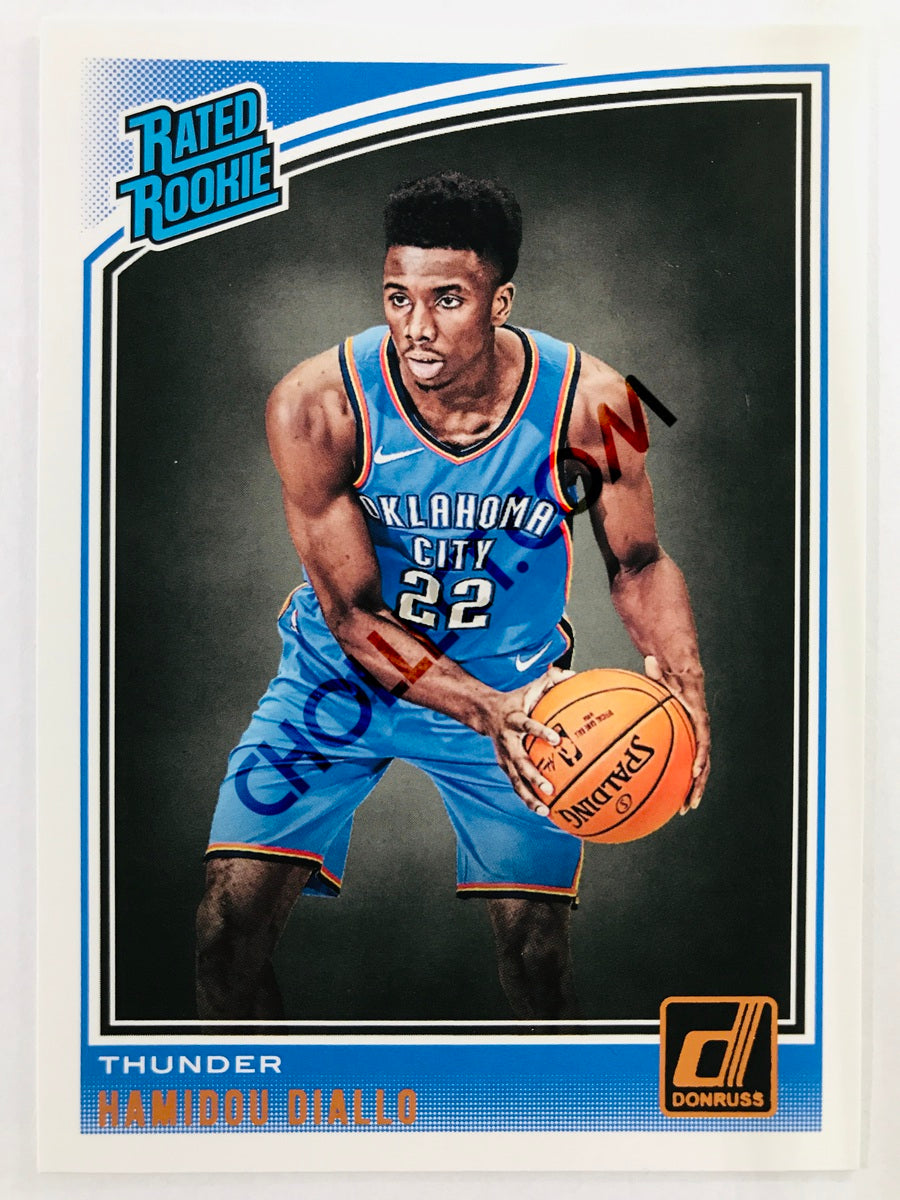 Hamidou Diallo - Oklahoma City Thunder 2018-19 Panini Donruss Rated Rookie #171
