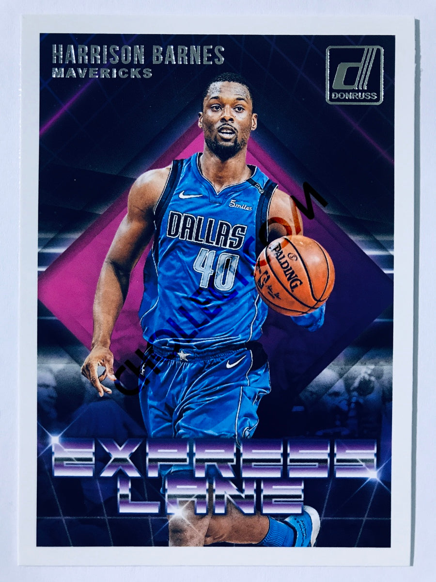 Harrison Barnes - Dallas Mavericks 2018-19 Panini Donruss Express Lane Insert #11