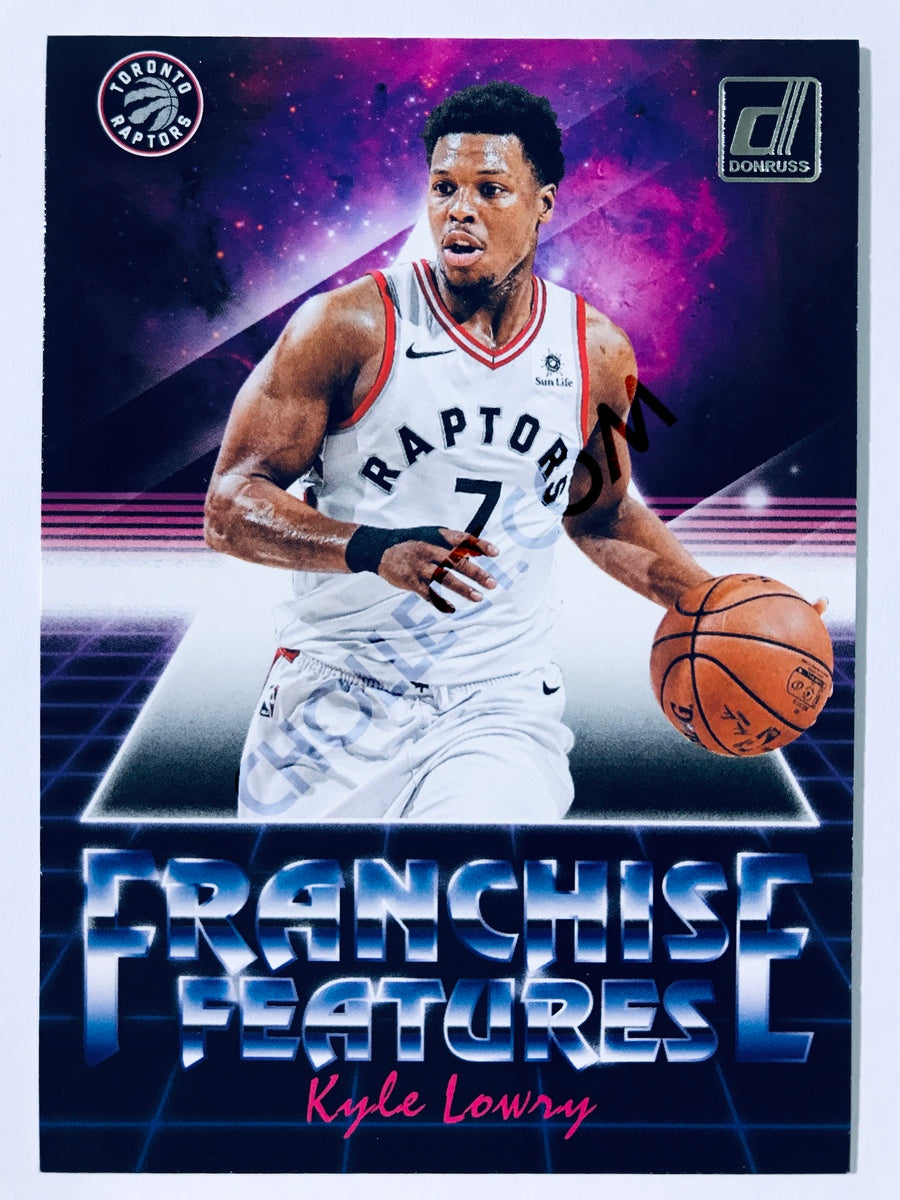 Kyle Lowry - Toronto Raptors 2018-19 Panini Donruss Franchise Features Insert #28