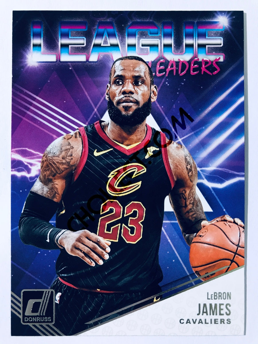 LeBron James - Cleveland Cavaliers 2018-19 Panini Donruss League Leaders Insert #9