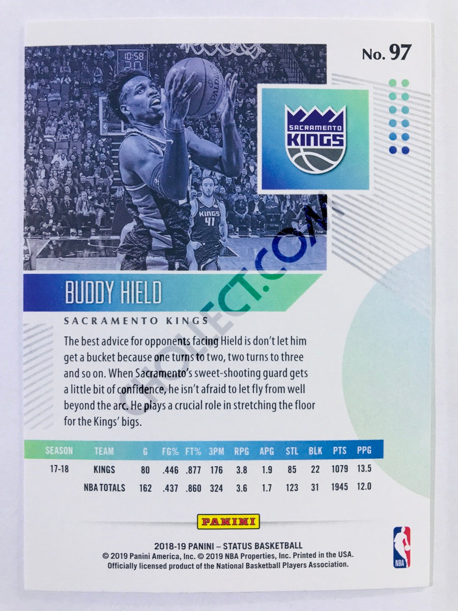 Buddy Hield - Sacramento Kings 2018-19 Panini Status #97