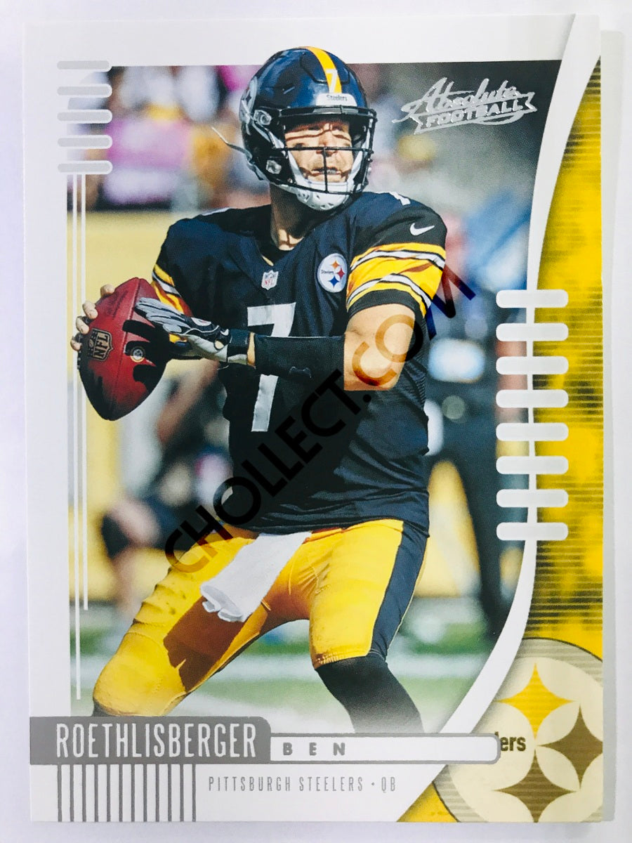 : 2019 Panini Prizm #96 Ben Roethlisberger Pittsburgh Steelers  NFL Football Trading Card : Collectibles & Fine Art