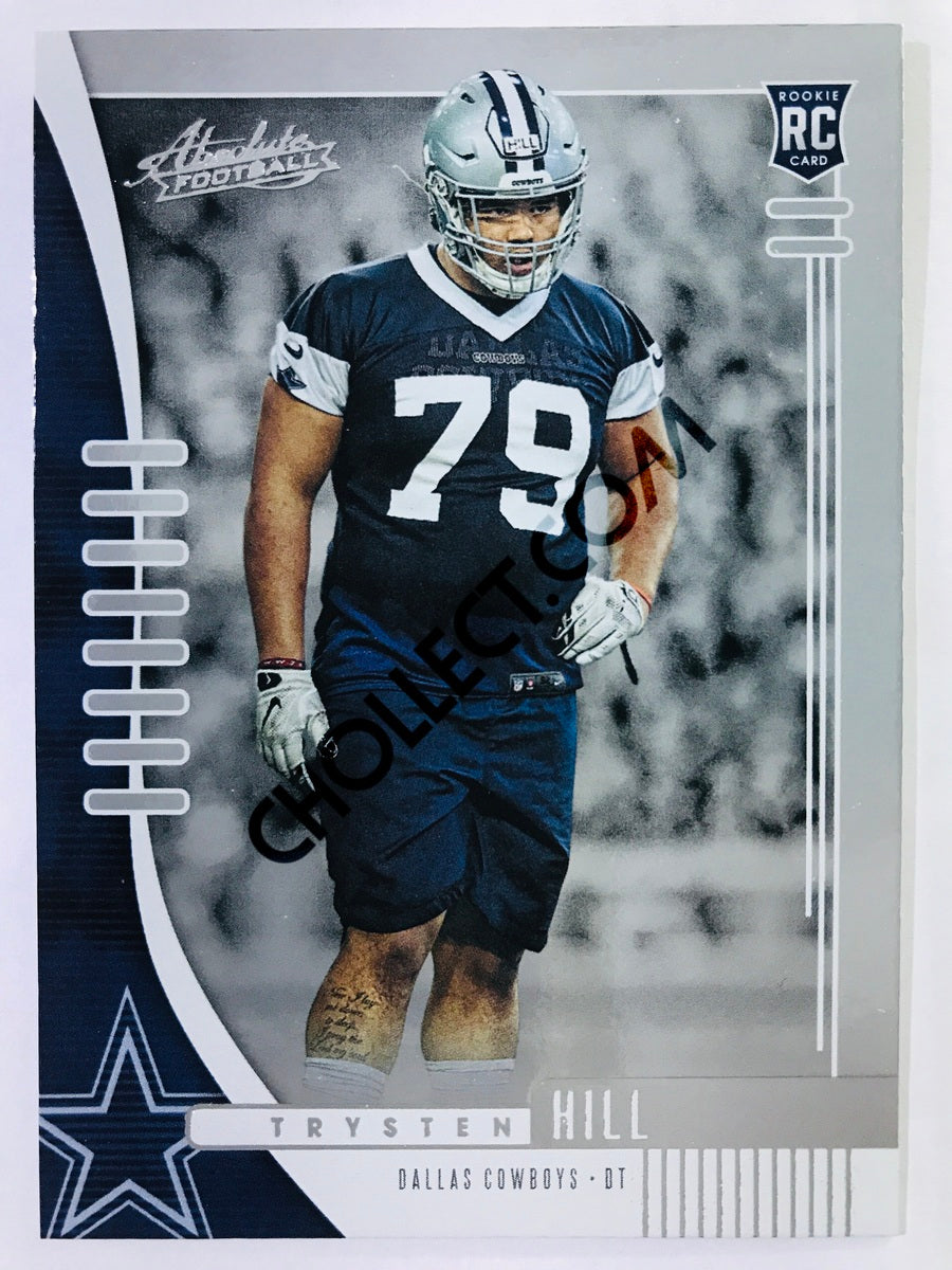 Trysten Hill - Dallas Cowboys 2019-20 Panini Absolute RC Rookie #173