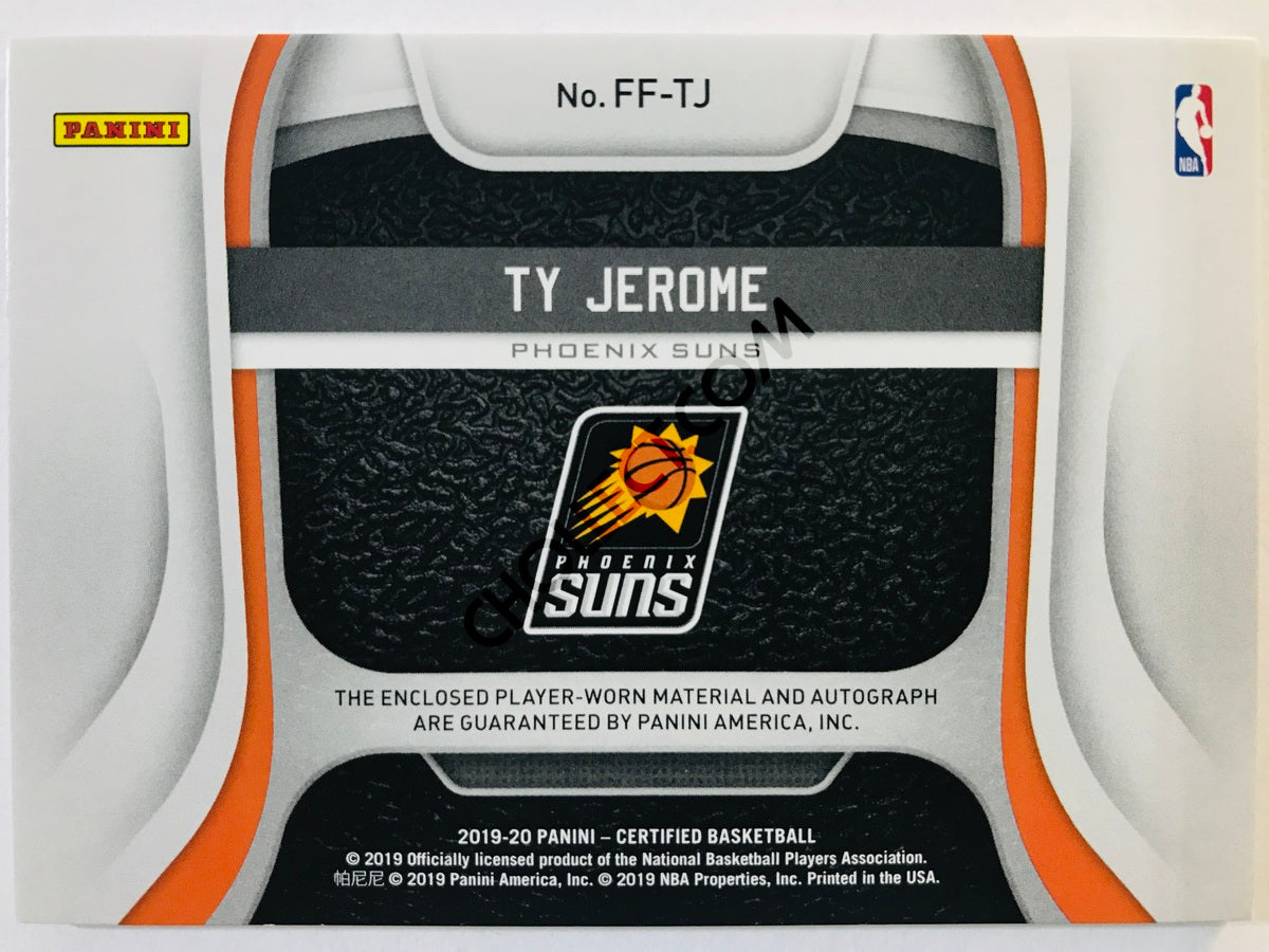 Ty Jerome - Phoenix Suns 2019-20 Panini Certified Freshman Fabric #24 Camo /25