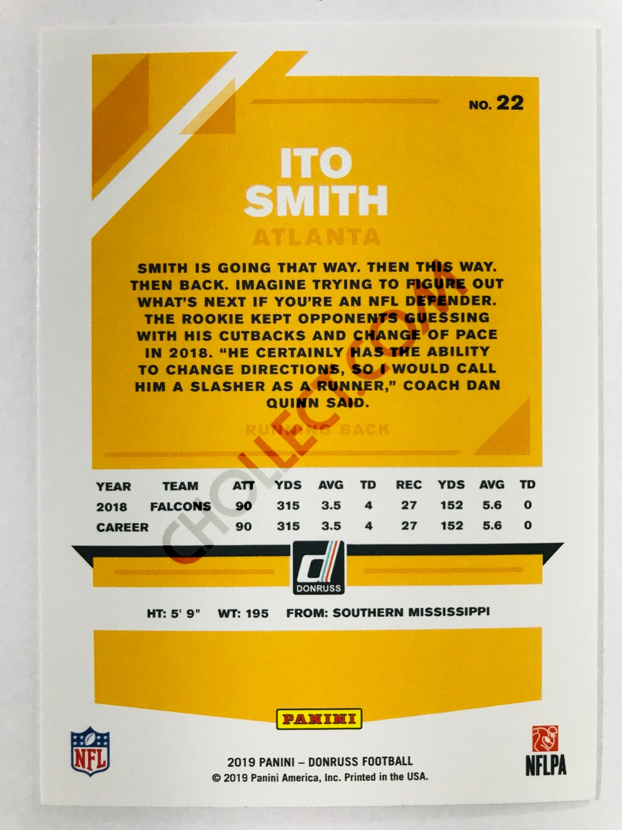 Ito Smith - Atlanta Falcons 2019-20 Panini Donruss #22