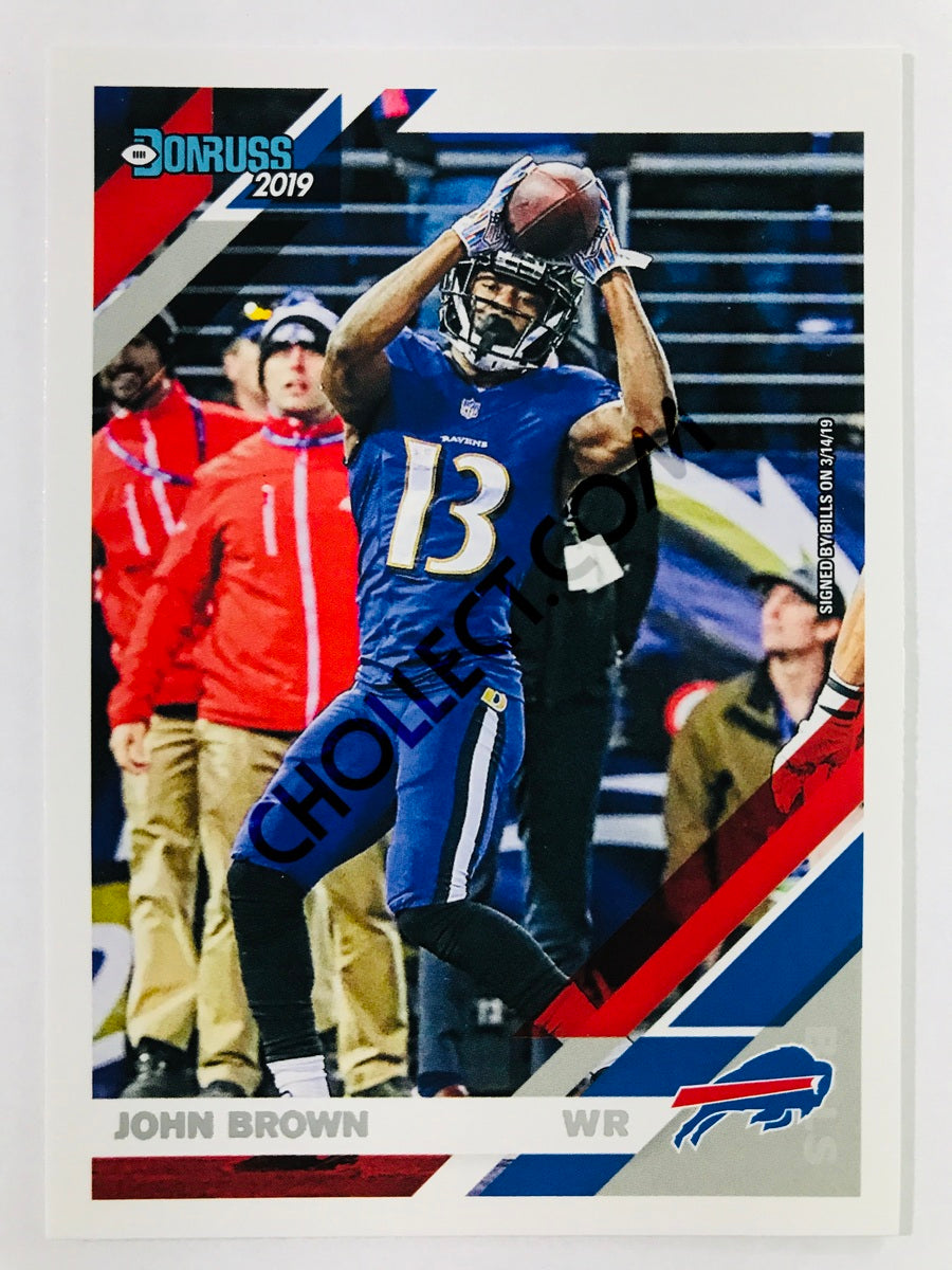 John Brown - Buffalo Bills 2019-20 Panini Donruss #28