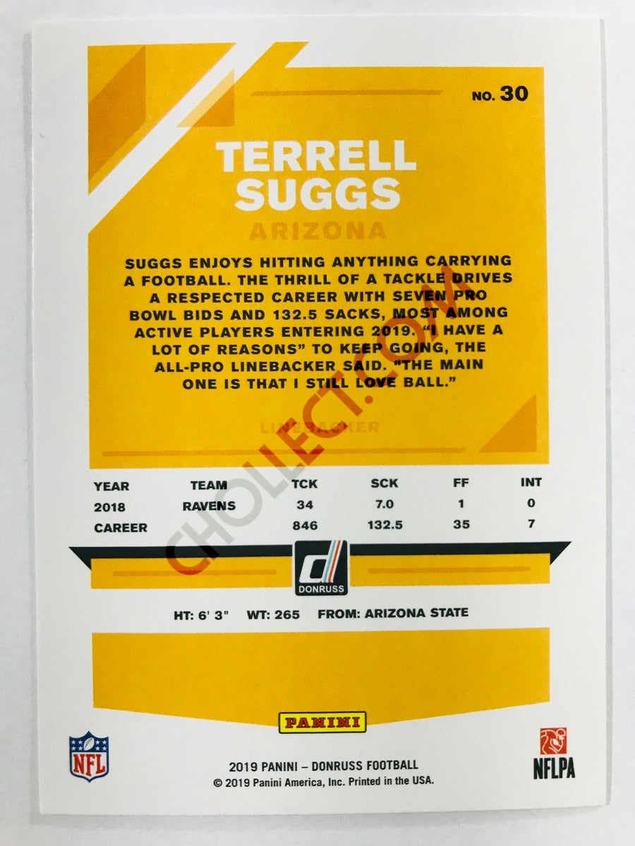 Terrell Suggs - Arizona Cardinals 2019-20 Panini Donruss #30