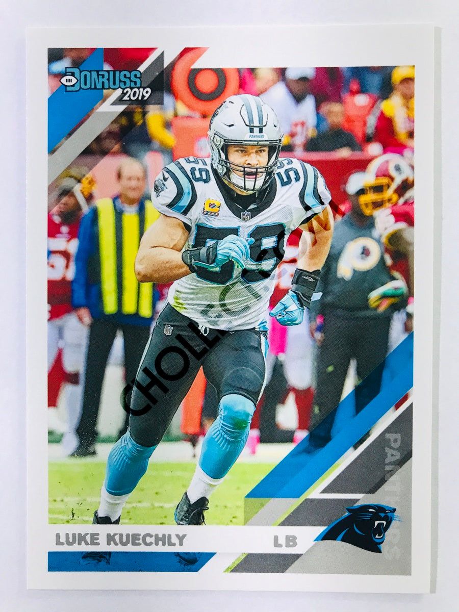 2019 Donruss Football Curtis Samuel Carolina Panthers Jersey Card