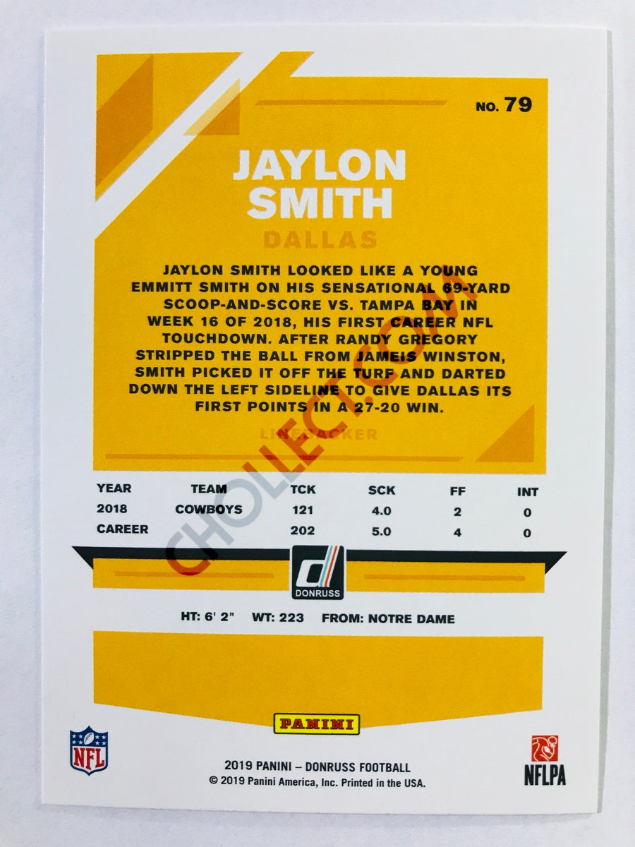 Jaylon Smith - Dallas Cowboys 2019-20 Panini Donruss #79