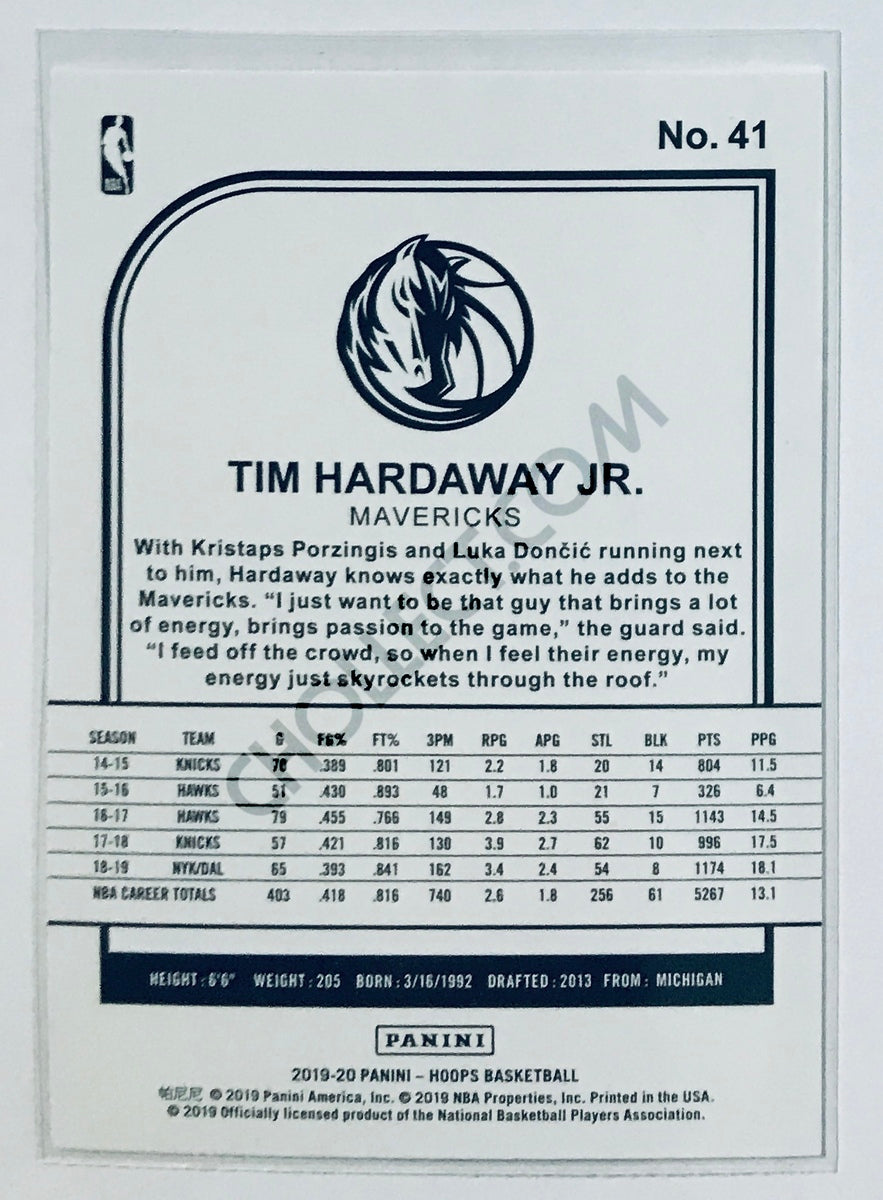 Tim Hardaway Jr. - Dallas Mavericks 2019-20 Panini NBA Hoops #41