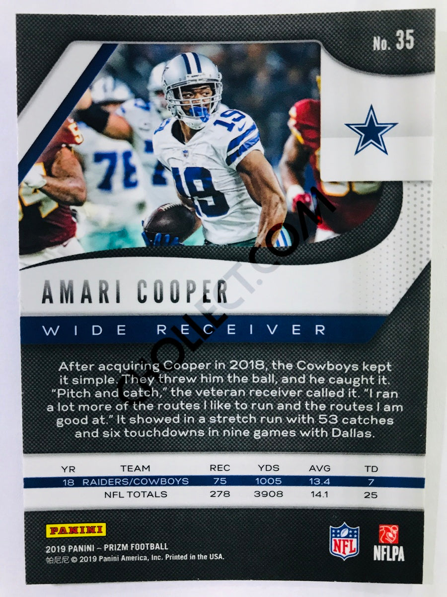 Amari Cooper - Dallas Cowboys 2019-20 Panini Prizm #35