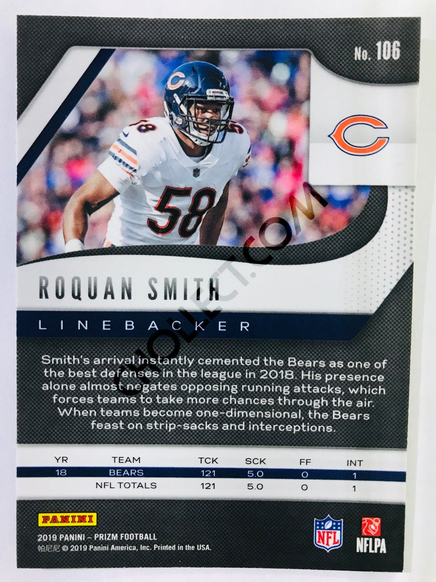 Roquan Smith - Chicago Bears 2019-20 Panini Prizm #106