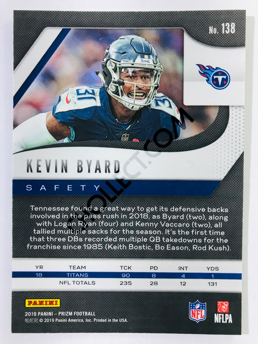 Kevin Byard - Tennessee Titans 2019-20 Panini Prizm #138