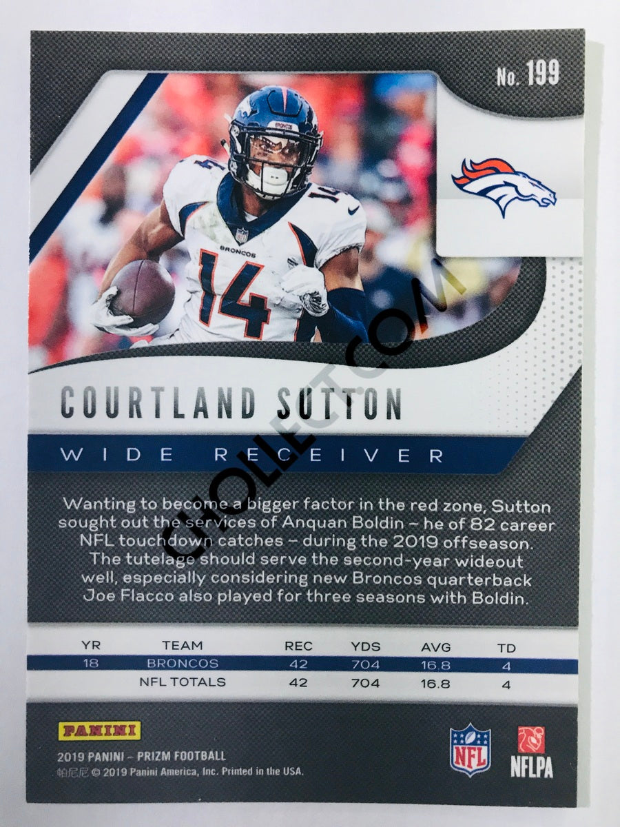 Courtland Sutton - Denver Broncos 2019-20 Panini Prizm #199