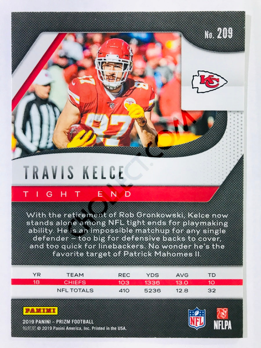 Travis Kelce - Kansas City Chiefs 2019-20 Panini Prizm #209