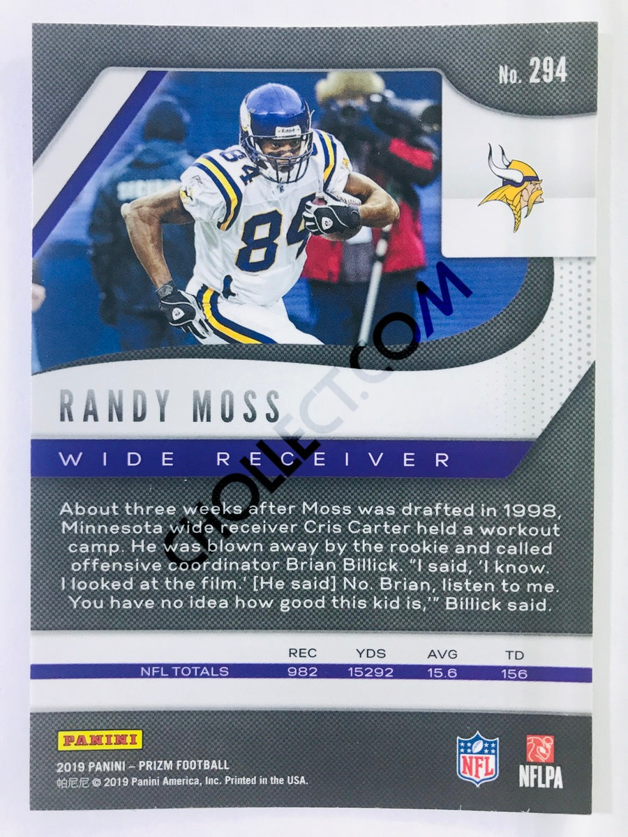 Randy Moss - Minnesota Vikings 2019-20 Panini Prizm #294
