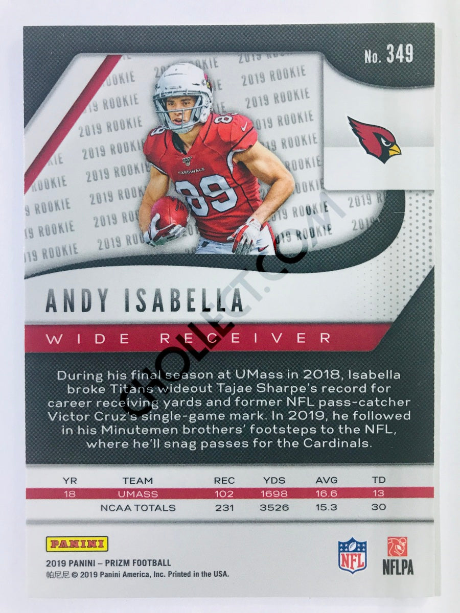 Andy Isabella - Arizona Cardinals 2019-20 Panini Prizm RC Rookie #349