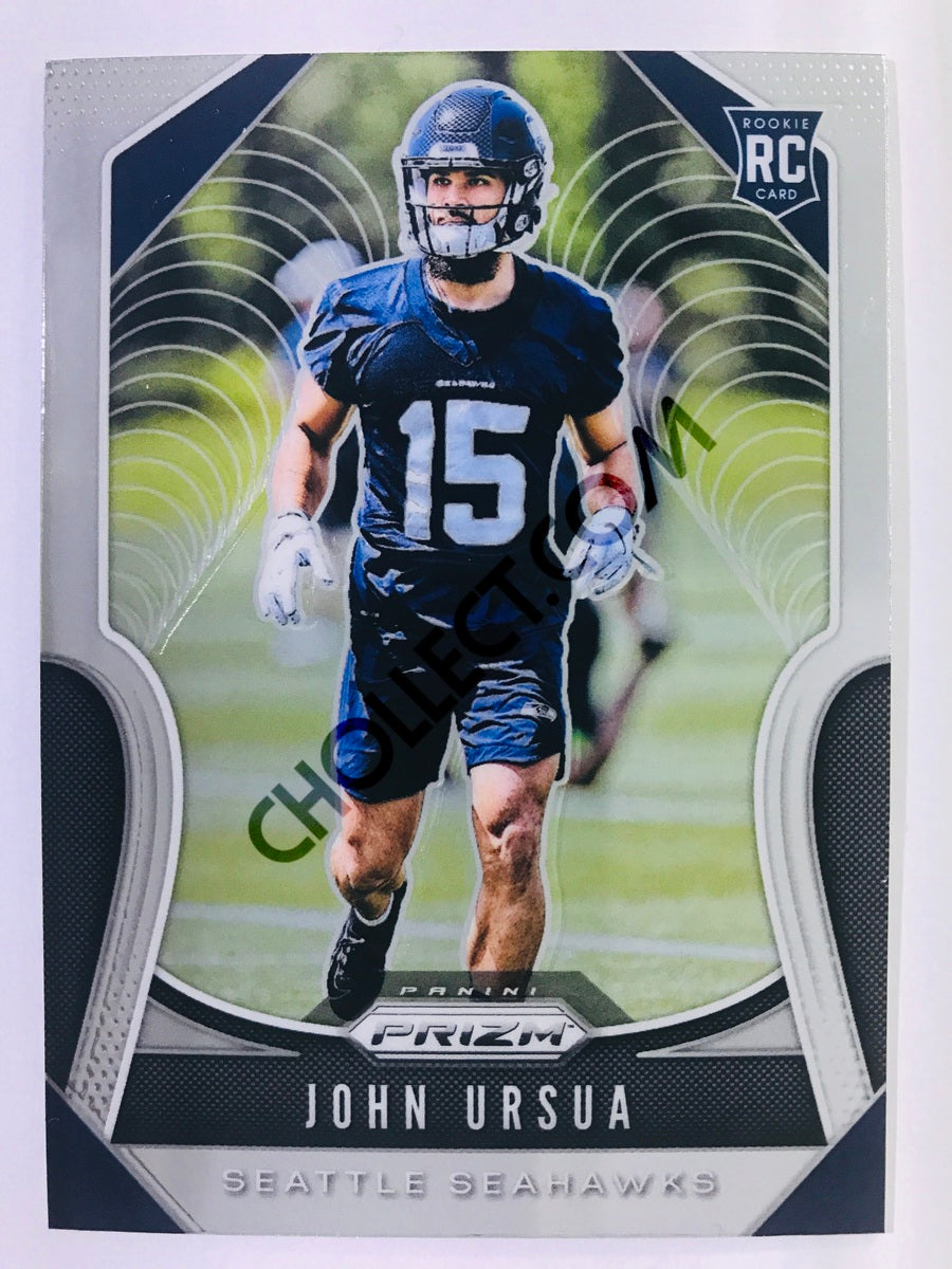 John Ursua - Seattle Seahawks 2019-20 Panini Prizm RC Rookie #395 –