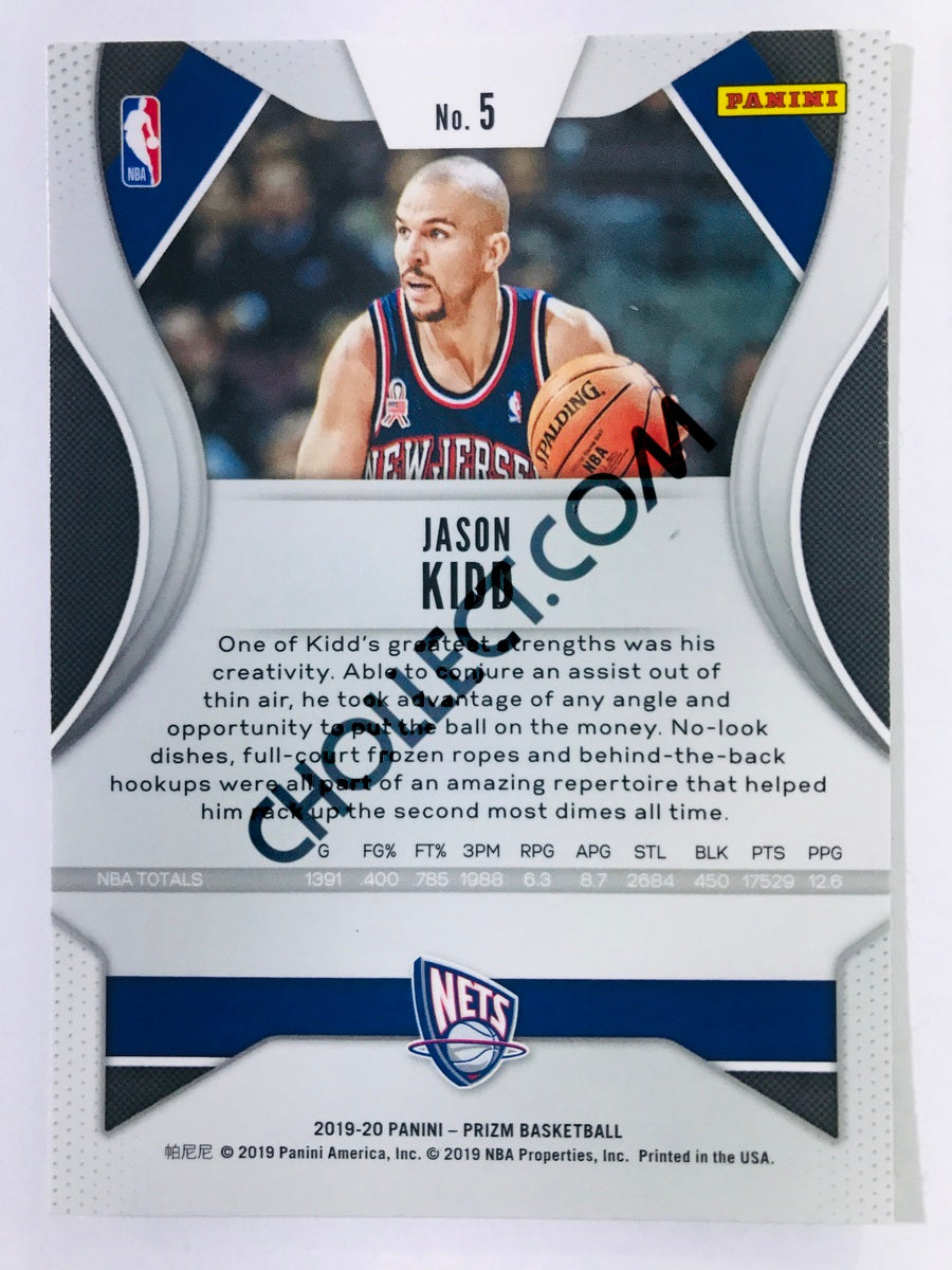 Jason Kidd - New Jersey Nets 2019-20 Panini Prizm #5