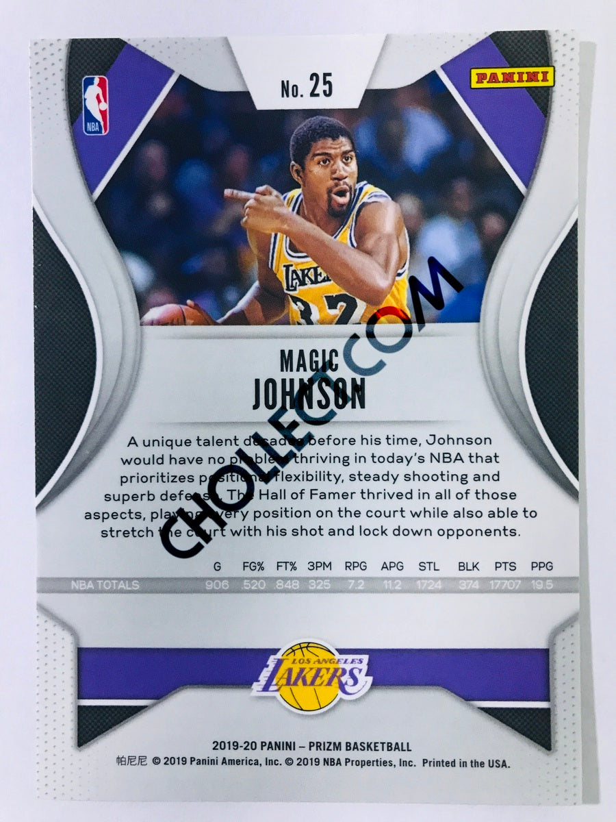 Magic Johnson - Los Angeles Lakers 2019-20 Panini Prizm #25
