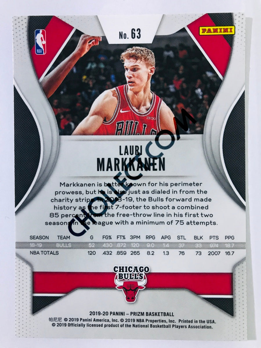 Lauri Markkanen - Chicago Bulls 2019-20 Panini Prizm #63