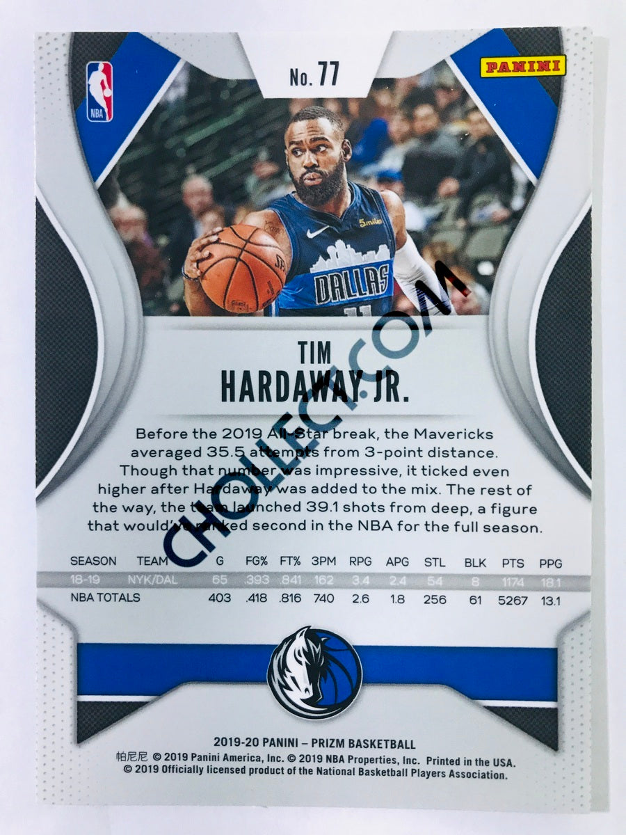 Tim Hardaway Jr. - Dallas Mavericks 2019-20 Panini Prizm #77