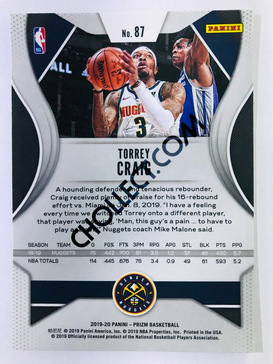 Torrey Craig - Denver Nuggets 2019-20 Panini Prizm #87